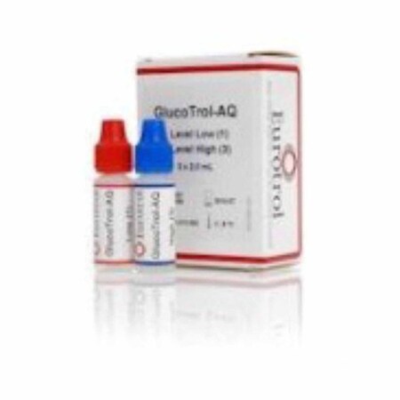 Glucotrol-Aq Diabetes Management Test Control Blood Glucose Test Low Level / High Level 2 mL 180.013.002